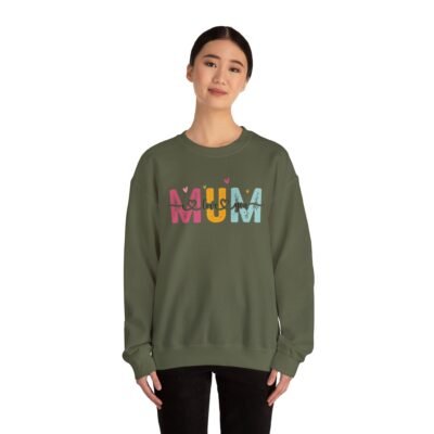 Mum Love Sweatshirt - Unisex Heavy Blend Crewneck for Mother's Day - Image 13