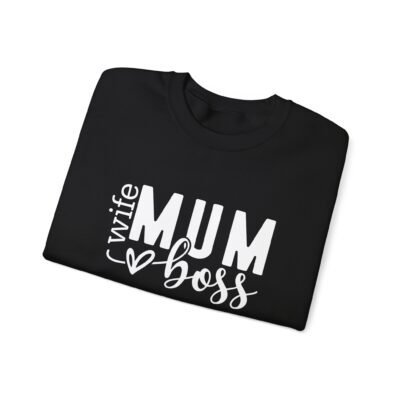Wife Mum Boss Sweatshirt - A Mother's Day Gift idea - Image 3