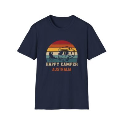Happy Camper Australia Travel T-Shirt for Campers - Image 14