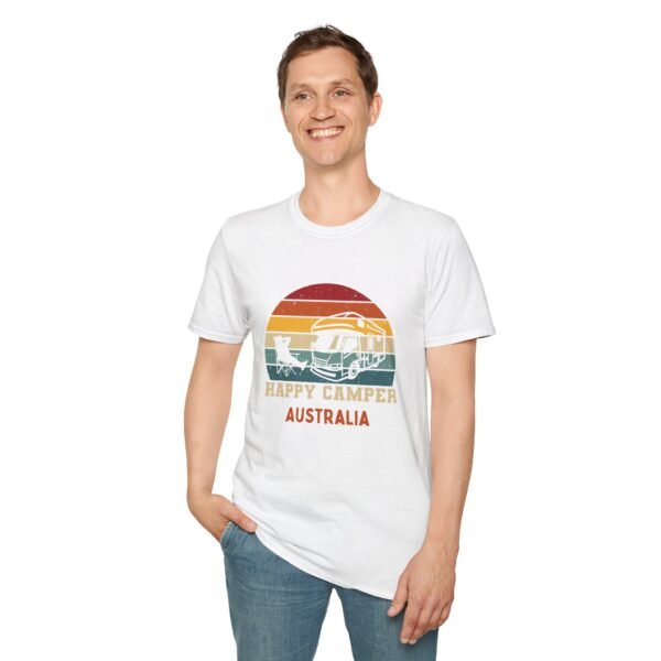 Happy Camper Australia Travel T-Shirt for Campers - Image 4