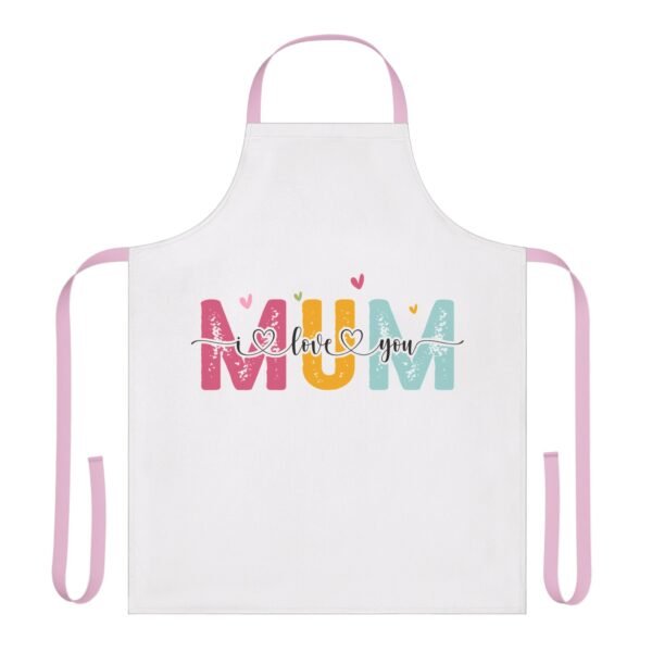 Colorful "MUM I Love You" Apron - Perfect Gift for Mother's Day and Home Chefs - Image 8
