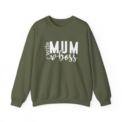 Wife Mum Boss Sweatshirt - A Mother's Day Gift idea - Image 5