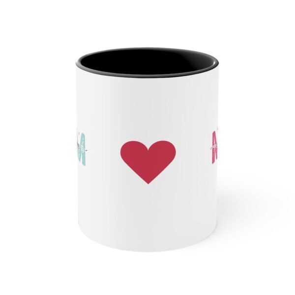 Colorful Accent Mug - 'Mum I Love You' Design - Perfect for Mother's Day - Image 5