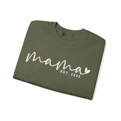 Mama Established 2025 Crewneck Sweatshirt ideal for Mother's Day - Image 7