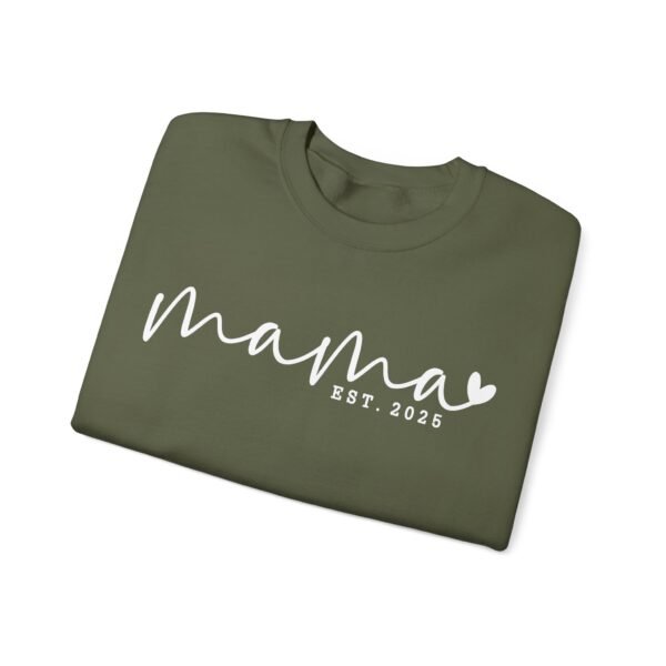 Mama Established 2025 Crewneck Sweatshirt ideal for Mother's Day - Image 7