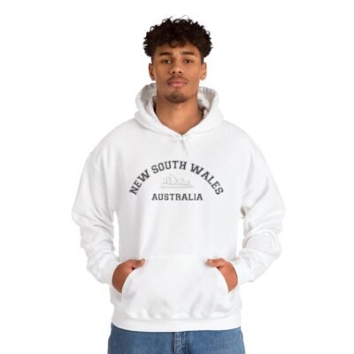 Australian Themed Hooded Sweatshirt - New South Wales Australia - Image 3