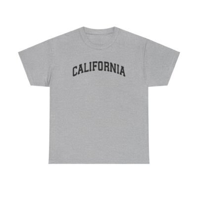 California Unisex Heavy Cotton Tee - Casual Summer Style, Perfect for Travel, Outdoor Adventures, and Beach Days - Image 11