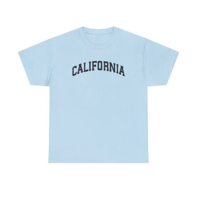 California Unisex Heavy Cotton Tee - Casual Summer Style, Perfect for Travel, Outdoor Adventures, and Beach Days - Image 15