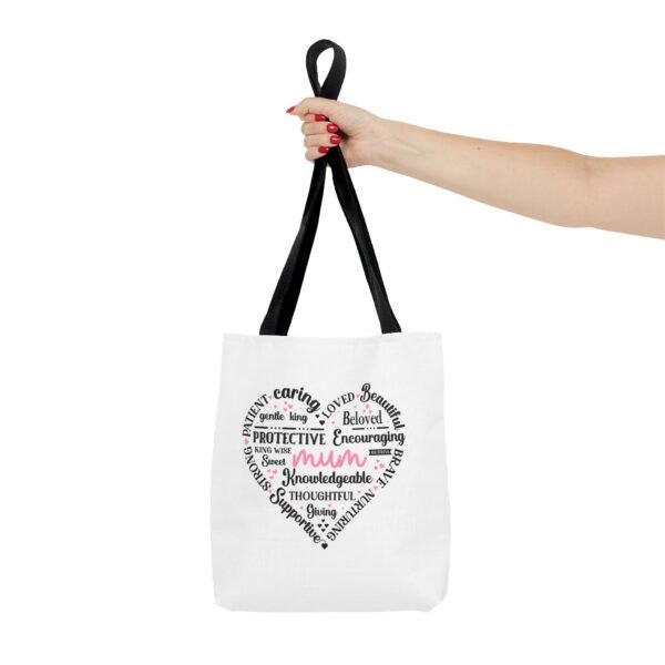 Heartfelt Mum Tote Bag – Perfect Gift for Mother's Day & Celebrations - Image 4