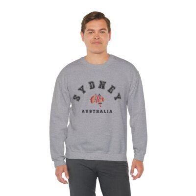 Sydney Australia Graphic Crewneck Sweatshirt - Unisex Heavy Blend - Image 13