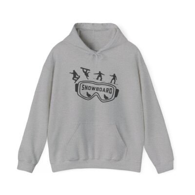 Snowboarder Unisex Hoodie for Winter Sports Lovers, Cozy Hooded Sweatshirt, Gift for Skiers, Outdoor Adventures, Snowboarding Apparel - Image 16