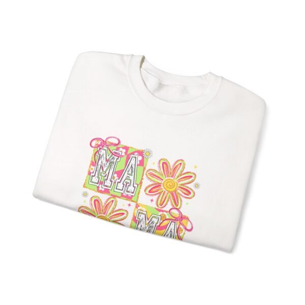 Colorful MAMA Sweatshirt - Unisex Heavy Blend™ Crewneck for Moms - Mother's Day Gift - Image 8