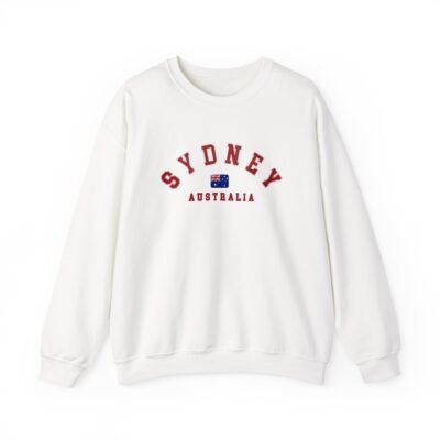 Sydney Australia Unisex Crewneck Sweatshirt - Cozy Vintage Style for Travel Lovers - Image 2