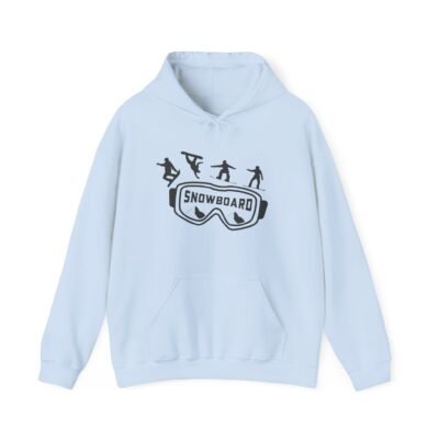 Snowboarder Unisex Hoodie for Winter Sports Lovers, Cozy Hooded Sweatshirt, Gift for Skiers, Outdoor Adventures, Snowboarding Apparel - Image 20