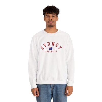Sydney Australia Unisex Crewneck Sweatshirt - Cozy Vintage Style for Travel Lovers - Image 6