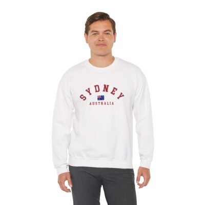 Sydney Australia Unisex Crewneck Sweatshirt - Cozy Vintage Style for Travel Lovers