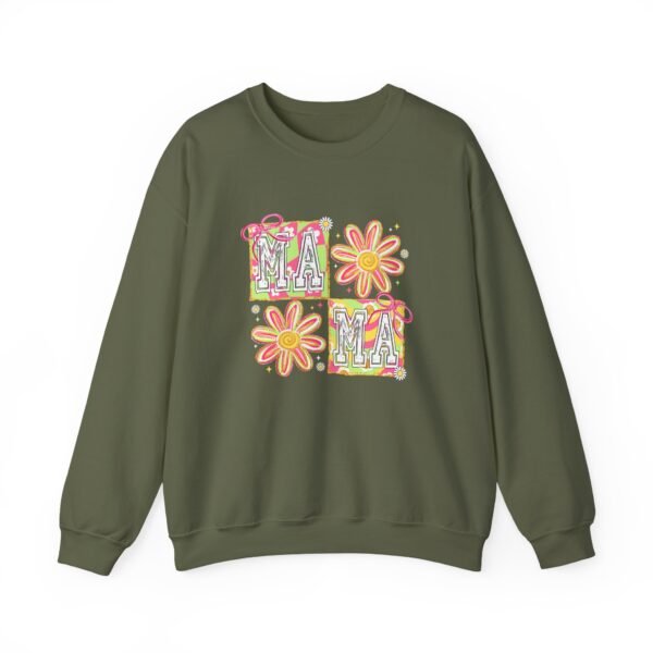 Colorful MAMA Sweatshirt - Unisex Heavy Blend™ Crewneck for Moms - Mother's Day Gift