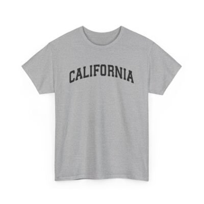 California Unisex Heavy Cotton Tee - Casual Summer Style, Perfect for Travel, Outdoor Adventures, and Beach Days - Image 13