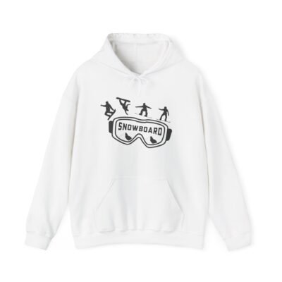 Snowboarder Unisex Hoodie for Winter Sports Lovers, Cozy Hooded Sweatshirt, Gift for Skiers, Outdoor Adventures, Snowboarding Apparel - Image 2