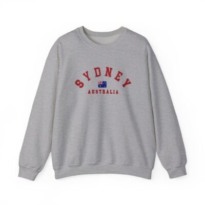 Sydney Australia Unisex Crewneck Sweatshirt - Cozy Vintage Style for Travel Lovers - Image 13