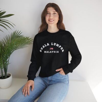 Kuala Lumpur Sweatshirt, Cozy Unisex Crewneck, Malaysia Apparel, Travel Souvenir, Gift for Her/Him - Image 6