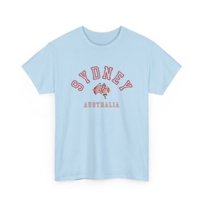 Sydney Australia Unisex Heavy Cotton Tee, Casual Wear, Travel Shirt, Gift for Him/Her, Summer Outfit, Vacation Apparel - Image 30