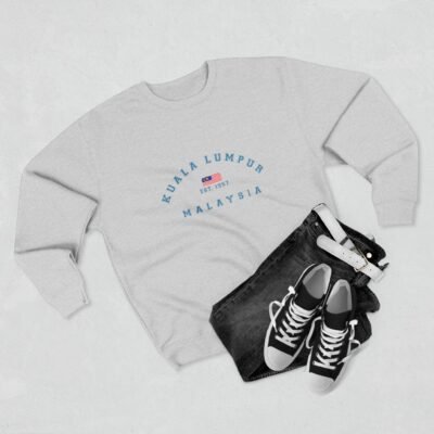 Kuala Lumpur Crewneck Sweatshirt | Est. 1957 | Cozy Casual Wear - Image 9