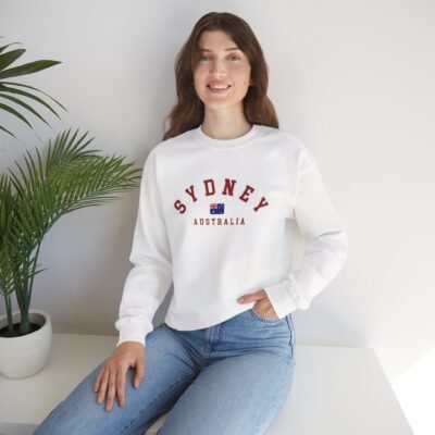 Sydney Australia Unisex Crewneck Sweatshirt - Cozy Vintage Style for Travel Lovers - Image 8