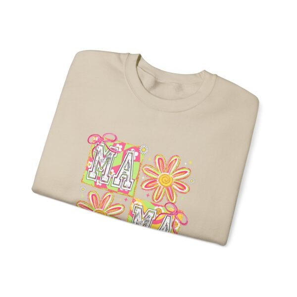 Colorful MAMA Sweatshirt - Unisex Heavy Blend™ Crewneck for Moms - Mother's Day Gift - Image 12