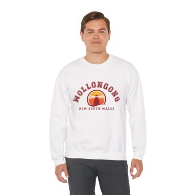 Wollongong Coast Unisex Crewneck Sweatshirt - Casual Escape Apparel - Image 6