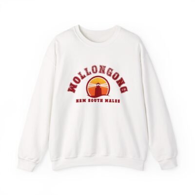 Wollongong Coast Unisex Crewneck Sweatshirt - Casual Escape Apparel - Image 2