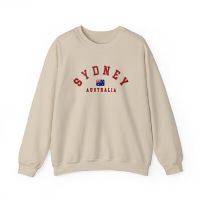 Sydney Australia Unisex Crewneck Sweatshirt - Cozy Vintage Style for Travel Lovers - Image 9