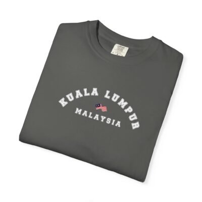 Kuala Lumpur Malaysia Unisex Garment-Dyed T-Shirt - Casual Travel Tee - Image 3