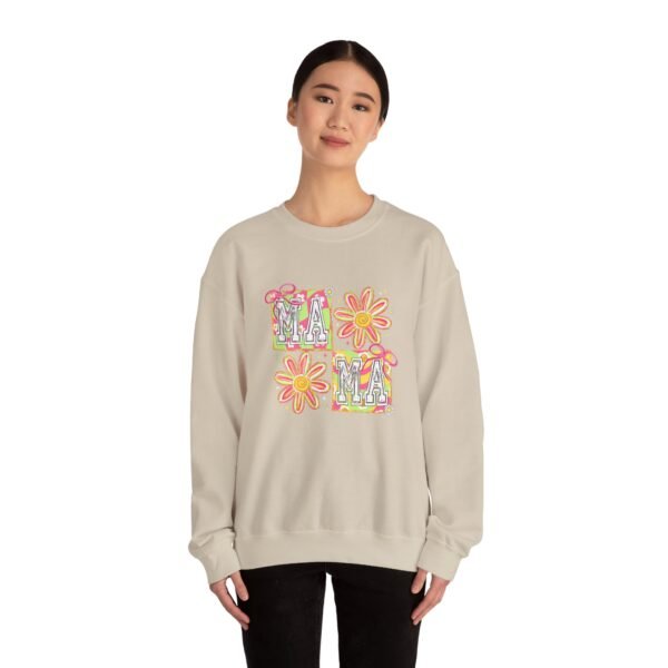 Colorful MAMA Sweatshirt - Unisex Heavy Blend™ Crewneck for Moms - Mother's Day Gift - Image 13