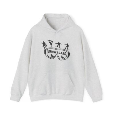 Snowboarder Unisex Hoodie for Winter Sports Lovers, Cozy Hooded Sweatshirt, Gift for Skiers, Outdoor Adventures, Snowboarding Apparel - Image 8