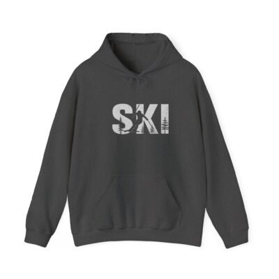 Ski Enthusiast Hooded Sweatshirt | Cozy Winter Hoodie, Ski Apparel, Gift for Skiers, Sportswear, Unisex Ski Hoodie - Image 24