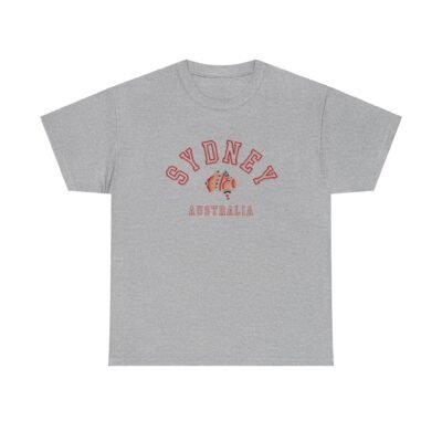 Sydney Australia Unisex Heavy Cotton Tee, Casual Wear, Travel Shirt, Gift for Him/Her, Summer Outfit, Vacation Apparel - Image 18