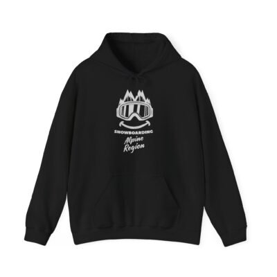 Alpine Region Snowboarding and Skiing Hoodie for Aussie Snowboarders and Skiiers