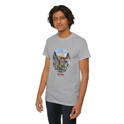 Kuching Design Unisex Heavy Cotton Tee, Casual Wear, Travel Souvenir, Gift for Him/Her, Streetwear, Art Lovers - Image 20