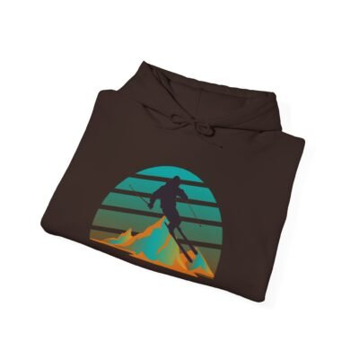 Retro Skiing Hoodie - Unisex Heavy Blend™ - Image 20