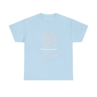 Snowy Mountains Snowboarding T-Shirt for Snowboarders and Skiers - Image 15