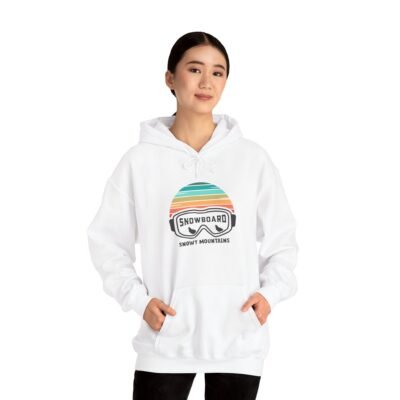 Snowboarding Hoodie with Snowboard Goggle for Snowy Mountains NSW Australia - Image 8