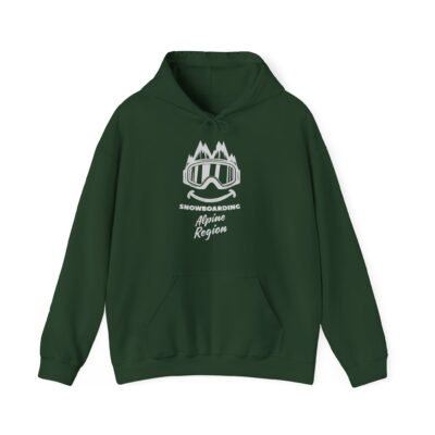 Alpine Region Snowboarding and Skiing Hoodie for Aussie Snowboarders and Skiiers - Image 16