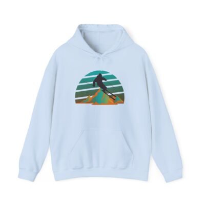 Retro Skiing Hoodie - Unisex Heavy Blend™ - Image 21