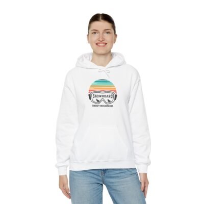 Snowboarding Hoodie with Snowboard Goggle for Snowy Mountains NSW Australia