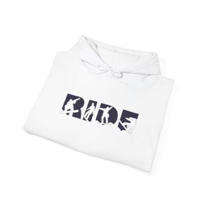 Ride Graphic Unisex Hoodie, Cozy Sweatshirt for Casual Outings, Perfect Gift for Riders, Adventure Apparel, Streetwear - Image 3