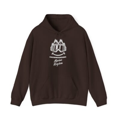 Alpine Region Snowboarding and Skiing Hoodie for Aussie Snowboarders and Skiiers - Image 12