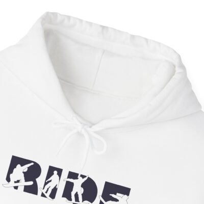 Ride Graphic Unisex Hoodie, Cozy Sweatshirt for Casual Outings, Perfect Gift for Riders, Adventure Apparel, Streetwear - Image 4