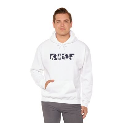 Ride Graphic Unisex Hoodie, Cozy Sweatshirt for Casual Outings, Perfect Gift for Riders, Adventure Apparel, Streetwear - Image 7