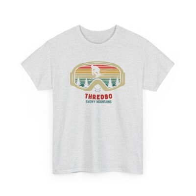 Ski Mountain Tee with Snow Goggles - T-Shirt - Image 14